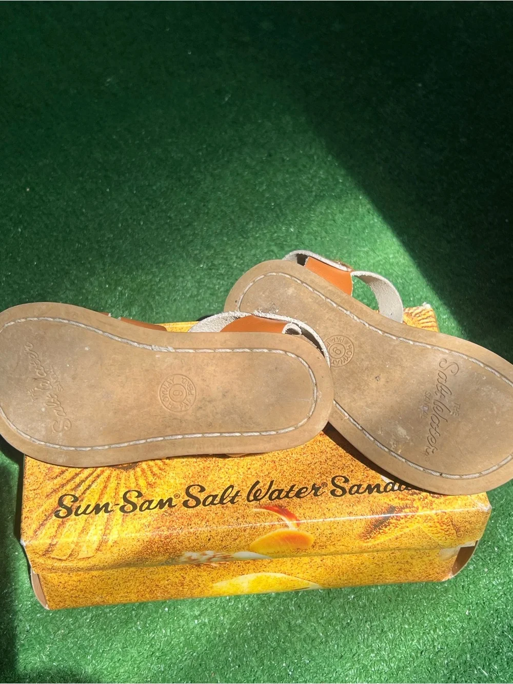 Kids Brown Strappy Buckle Sandals - Comfortable Summer Shoes